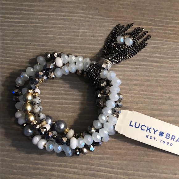 Lucky Brand Jewelry - ⭐️SOLD-{Lucky Brand} beaded bracelet.
